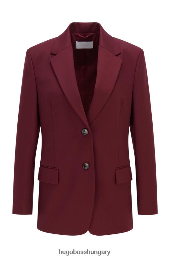 Hugo Boss kabát jemara 50459608 bor 80P6767 bor