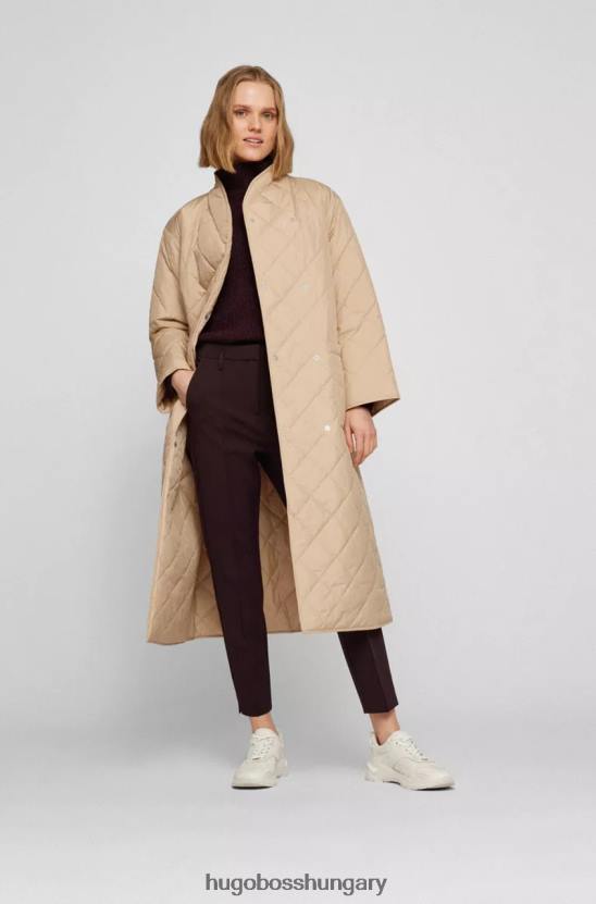 Hugo Boss kabát palota 50466533 teve 80P6700 teve