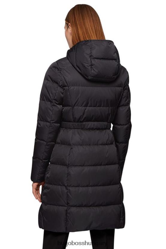 Hugo Boss negyed puffer patantan 50436336 fekete 80P6811 fekete