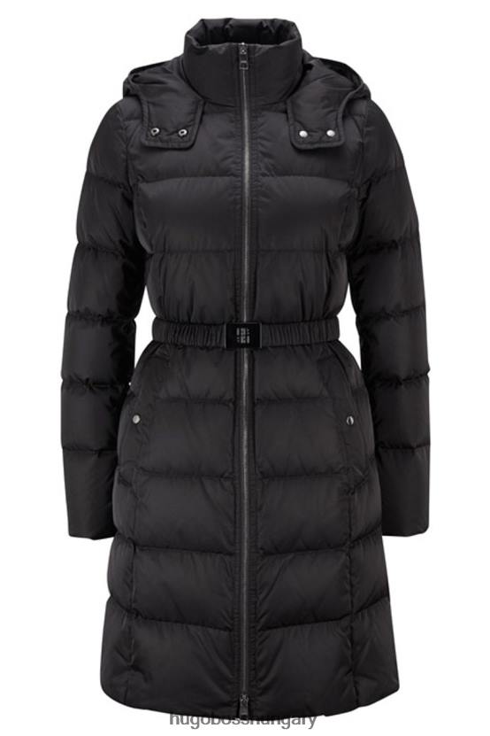 Hugo Boss negyed puffer patantan 50436336 fekete 80P6811 fekete