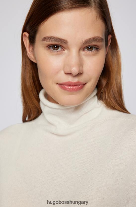 Hugo Boss kasmír kötött fatenas 50459523 teve 80P6723 teve/vászon