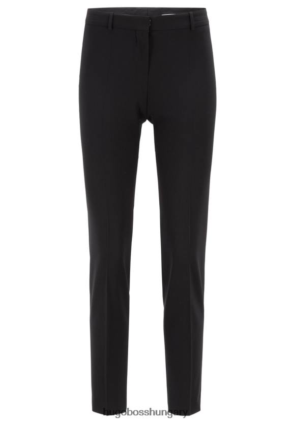 Hugo Boss nadrág tiluna 50291861 fekete 80P6822 fekete / sötétkék