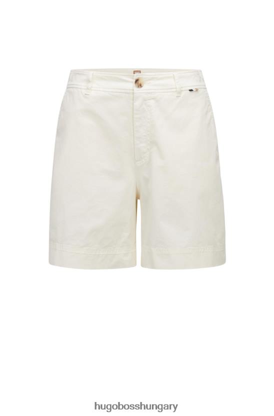Hugo Boss rövidnadrág c telula 50471977 fehér 80P6718 fehér/sárga
