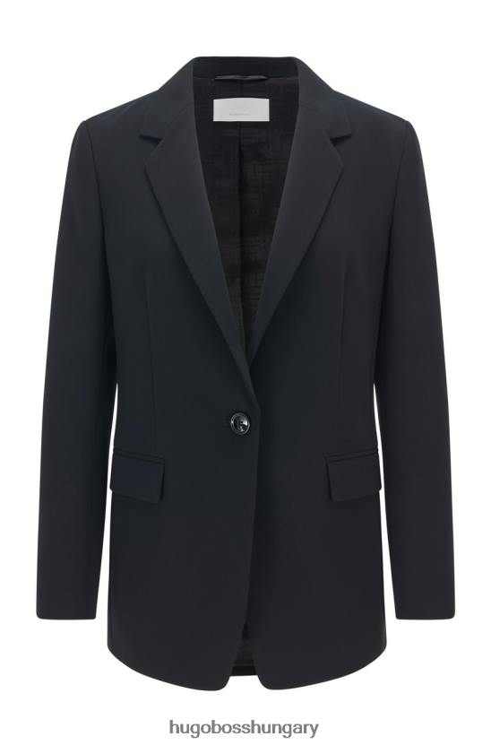 Hugo Boss kabát jocalua 50457442 fekete 80P6770 fekete