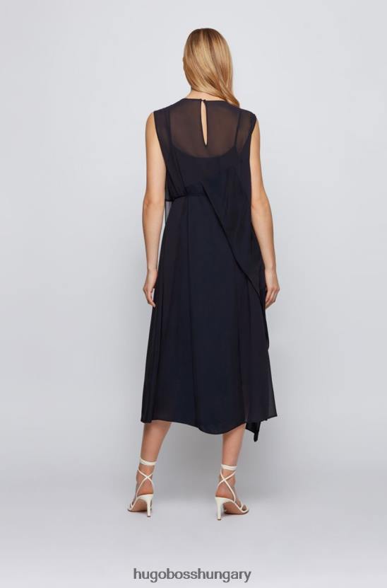 Hugo Boss ruha dopiquy 50447618 kék 80P6809 kék