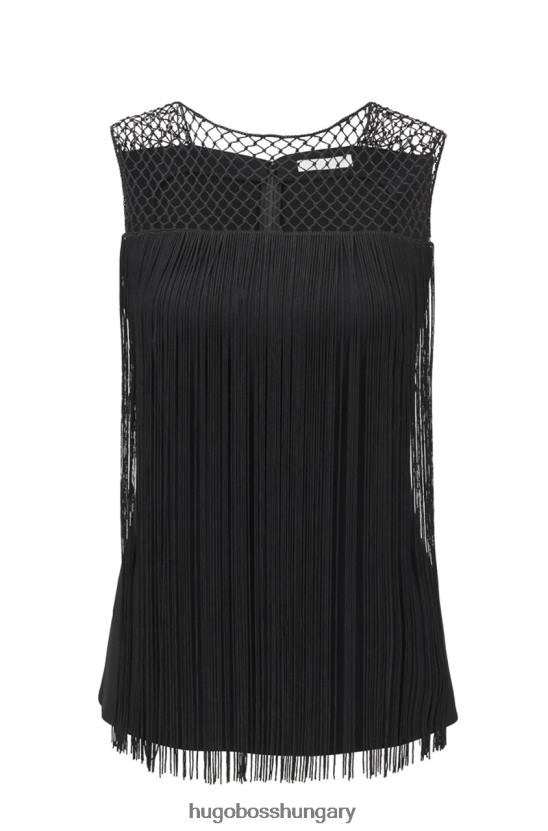 Hugo Boss felső iandora 50422652 fekete 80P6827 fekete