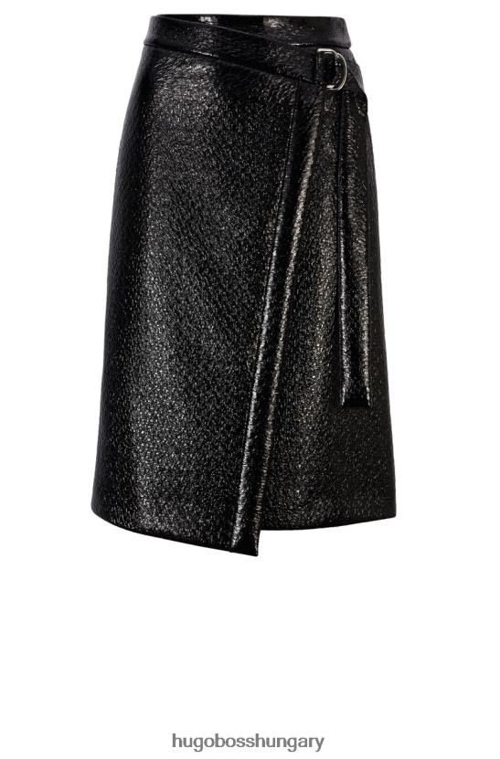 Hugo Boss szoknya vebonda 50446974 fekete 80P6819 fekete