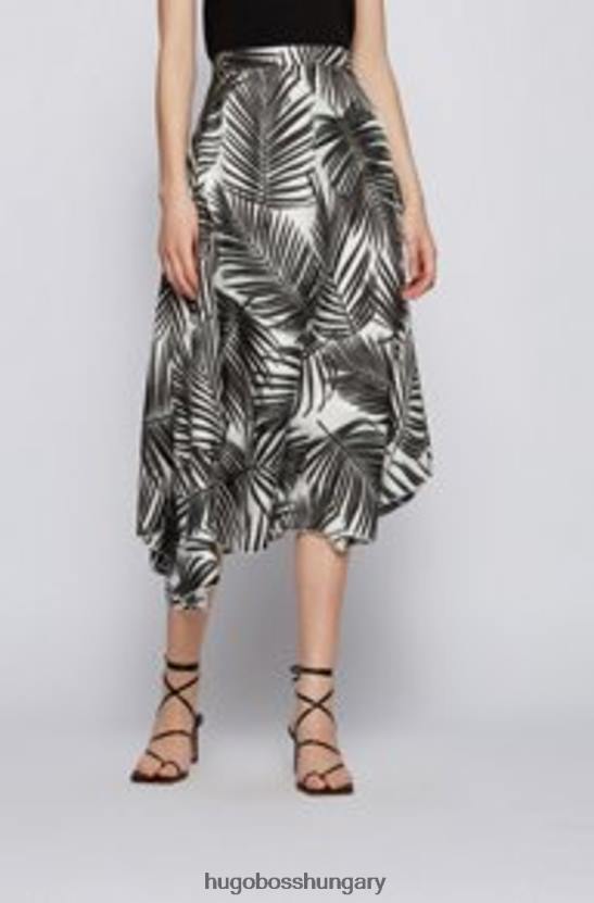 Hugo Boss szoknya veillana - 50455464 nyitott minta 80P6789 nyitott minta