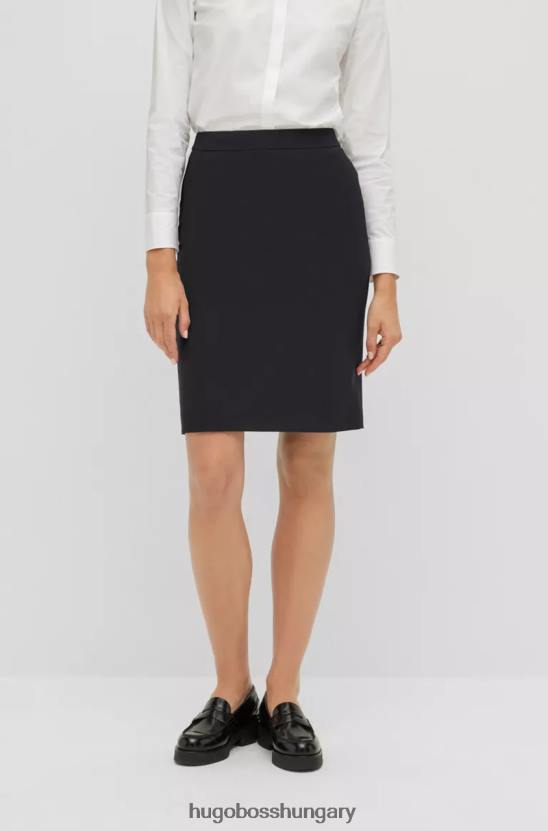 Hugo Boss szoknya vilea 50291813 fekete 80P6823 fekete / sötétkék