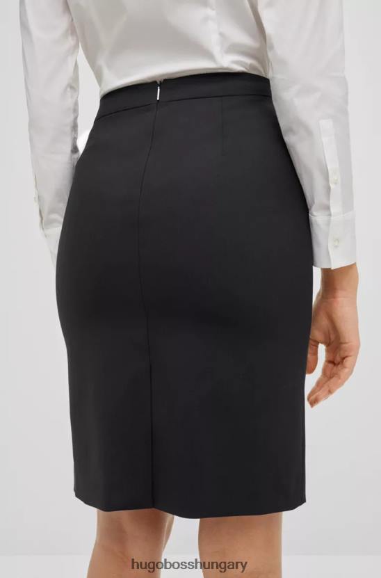 Hugo Boss szoknya vilea 50291813 fekete 80P6823 fekete / sötétkék