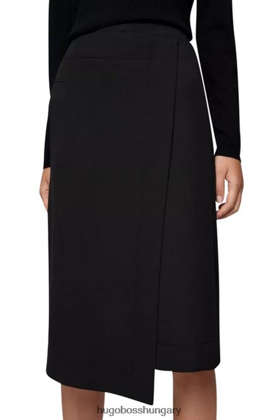 Hugo Boss szoknya vollemo 50457861 fekete 80P6722 fekete