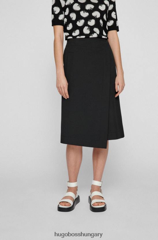 Hugo Boss szoknya vollemo 50457861 fekete 80P6722 fekete